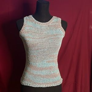 Handmade sleeveless sweater